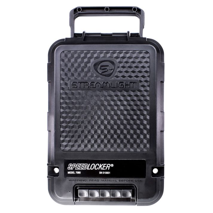 Streamlight 59000 SpeedLockerBlack High-Impact Polypropylene