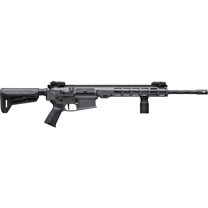 Maxim Defense MXM49685 MD10 L 308 Win 20+1 16" Fluted Barrel, Black Cerakote Finish, M-LOK Handguard, Magpul Furniture, SL-K Stock, MVG Grip, MBUS Sights, Blackout Defense Flat Trigger
