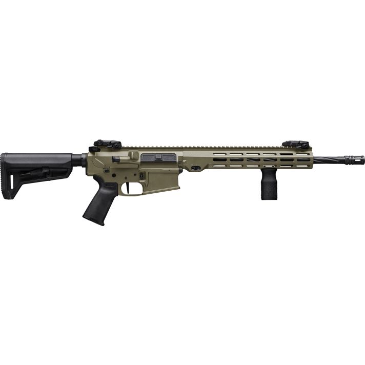 Maxim Defense MXM49690 MD10 L 6.5 Creedmoor 20+1 18" Fluted Barrel, FDE Rec/M-LOK Handguard, Black Magpul Furniture, SL-K Stock, MVG Grip, MBUS Sights, Blackout Defense Flat Trigger