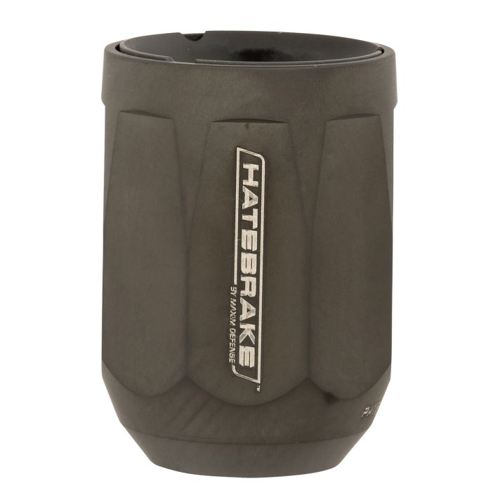 Maxim Defense MXM47709 Hate Brake30 Cal (7.62mm), 5/8"-24 tpi, 1.50" D Black DLC Stainless Steel