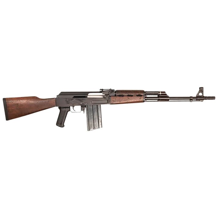 Riley Defense Inc RAK308 RAK-308308 Win 20+1 19.65", Blued Barrel/Rec, Wood Stock/Handguard, Black Polymer Grip, Flash Hider, Adj. Night Sights, Adj. Gas, Bayonet Lug