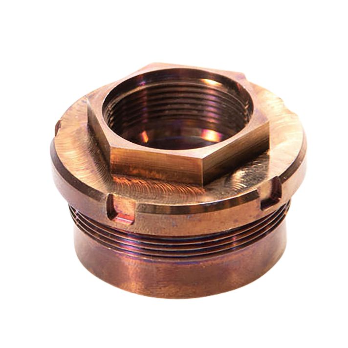 Q LLCPlan-B Omega XL 1.375"x24 tpi HUB, 17-4 Copper Stainless Steel, Fits Cherry Bomb XL Brake