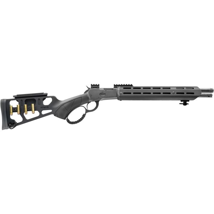 Chiappa Firearms 920434 Wildlands Takedown 92 44 Mag 9+1 16.50" Blued Steel Threaded Barrel, Blued Picatinny Rail Steel Receiver, M-LOK Handguard, Skeletonized Black Synthetic Stock w/Adjustable Comb