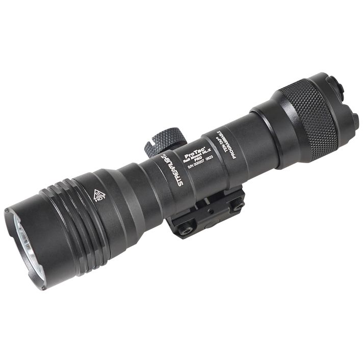 Streamlight 88129 ProTac HL-X Rail Mount Black Anodized Aluminum, 60/1000 Lumens, LED Bulb, 447 Meters Beam, Picatinny Rail Mount