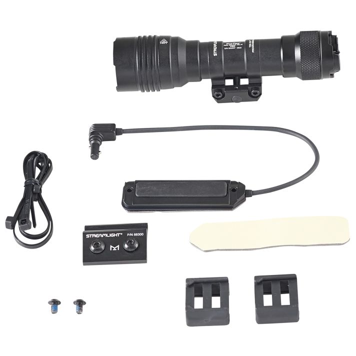 Streamlight 88127 ProTac HL-X Rail Mount Black Anodized Aluminum, 60-1000 Lumens, LED Bulb, 447 Meters Beam