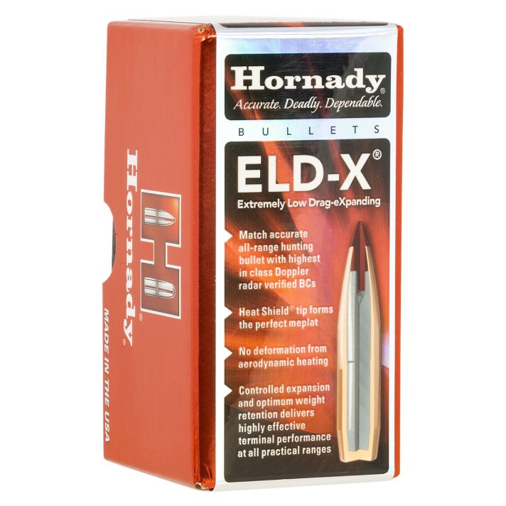 Hornady 22833 ELD-X22 Cal .224 80 gr Extremely Low Drag-eXpanding 100 Per Box/ 25 Case