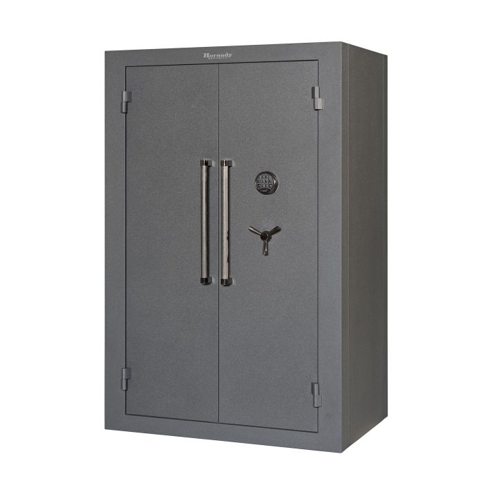 Hornady 95072 MobilisDouble Door Max Matte Grey 9 Gauge Steel Safe