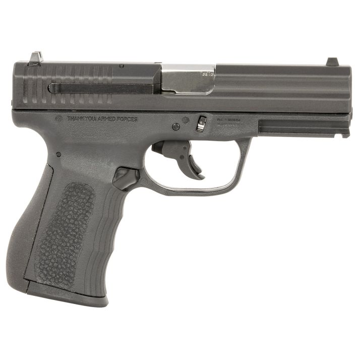 FMK G9C1G2BSSCMS 9C1 G2 *CA/MA Compliant Compact Frame 9mm Luger 10+1 3.87" Black Stainless Steel Barrel, Black Serrated Carbon Steel Slide, Black Polymer Frame w/Picatinny Rail, Black Backstrap Grip