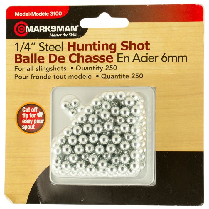 Marksman 3100 Marksman 31001/4" Steel 250 Per Box