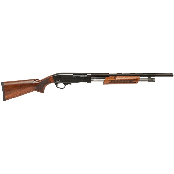 TriStar 23144 Cobra III Field Youth 410 Gauge Pump 3" 5+1, 18.50" Black Chrome Lined Vent Rib Barrel, Black Steel Receiver, Walnut Wood Stock