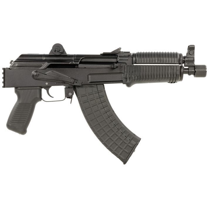 Arsenal SAM7K55 SAM7K7.62x39mm 30+1 8.50" Black Steel Threaded Barrel, Polymer Handguards, Black Aluminum Forged & Milled Receiver, Mounted 1913 Picatinny Rail, Black Polymer Grips