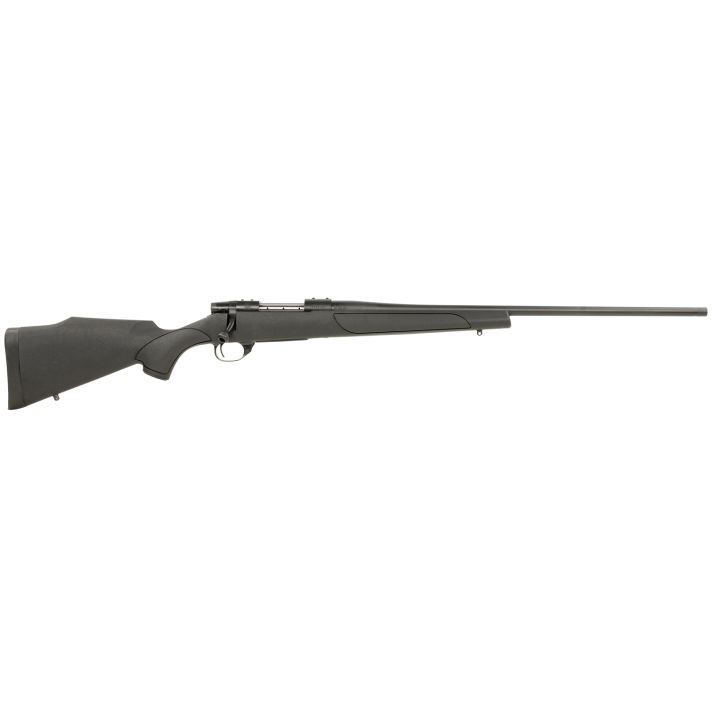 Weatherby VTX222RR4T Vanguard Obsidian Full Size 22-250 Rem 5+1 24" Blued #2 Contour Threaded Barrel, Blued Drilled & Tapped Steel Receiver, Black Monte Carlo Synthetic Stock