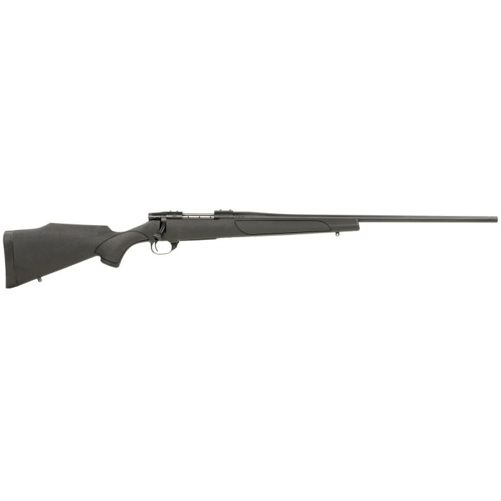 Weatherby VTX243NR2T Vanguard Obsidian Full Size 243 Win 5+1 22"Blued #2 Contour Threaded Barrel, Blued Drilled & Tapped Steel Receiver, Black Monte Carlo Synthetic Stock