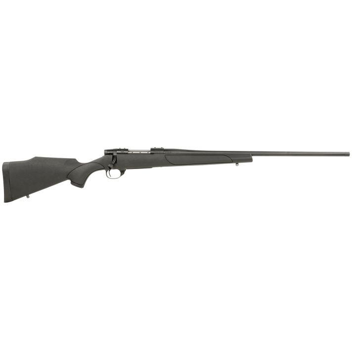 Weatherby VTX270NR4T Vanguard Obsidian Full Size 270 Win 5+1 24" Blued #2 Contour Threaded Barrel, Blued Drilled & Tapped Steel Receiver, Black Monte Carlo Synthetic Stock