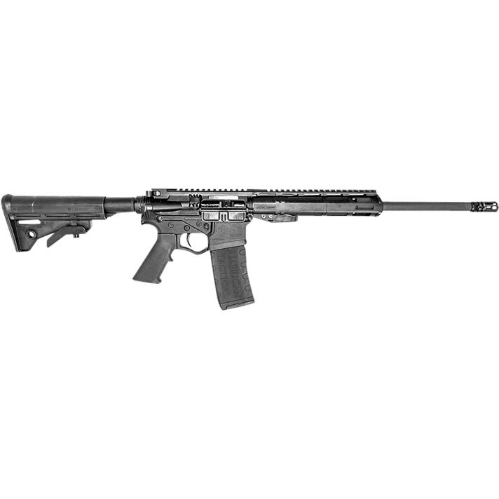 ATI ATIGAX5569MLPMG Alpha-15 Maxx 5.56x45mm NATO 30+1 16" Hanson Profile Barrel, Black, Metal/Polymer Rec, 9" Polymer M-LOK Handguard, OEM MM4 Stock, A2 Grip