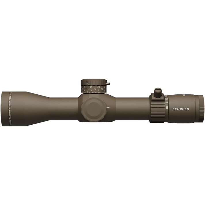 Leupold 185067 Mark 5HDFlat Dark Earth 3.6-18x44mm, 35mm Tube, FFP Tremor 3 Reticle