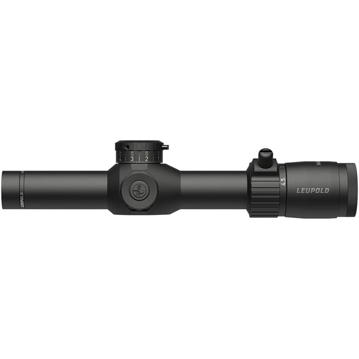 Leupold 183316 Mark 4HDMatte Black 1-4.5x24mm, 30mm Tube, Illuminated SFP FireDot TMR Reticle