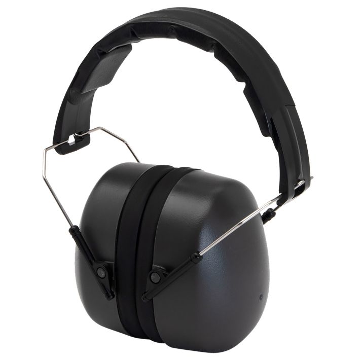 Pyramex PM3011 Ear MuffFoam 26 dB Over the Head Gray Adult 1 Pair