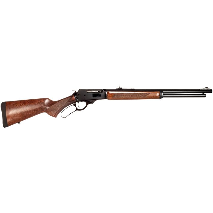 Rossi 954570221 R9545-70 Gov 6+1 22" Black Oxide Steel Barrel & Receiver, Fixed Hardwood Stock