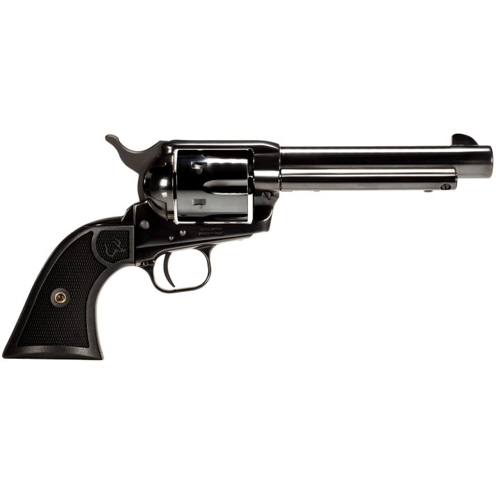 Taurus 2-D35751 DeputyMedium Frame 357 Mag 6rd 5.50" Polished Black Steel Barrel, Cylinder & Steel Frame, Black Polymer Grip, Transfer Bar Safety
