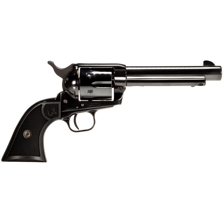 Taurus 2-D4551 DeputyMedium Frame 45 Colt (LC) 6rd 5.50" Polished Black Steel Barrel, Cylinder & Steel Frame, Black Polymer Grip, Transfer Bar Safety