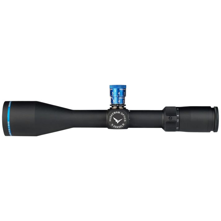 Huskemaw Optics 10520BDMB Blue DiamondBlack 5-20x50mm 30mm Tube, HuntSmart Reticle