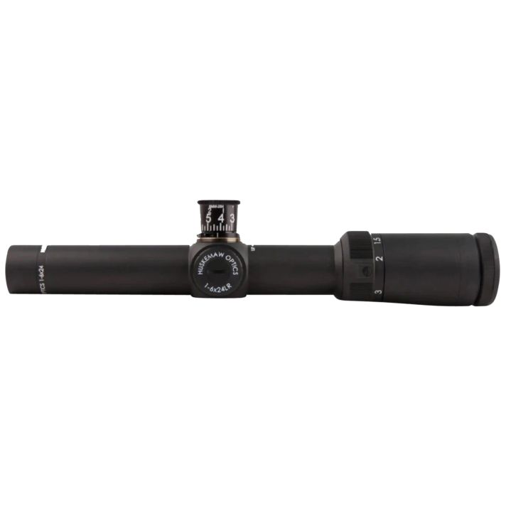 Huskemaw Optics 1016HO Tactical Hunter Black 1-6x24mm 30mm Tube, Illuminated HuntSmart Reticle