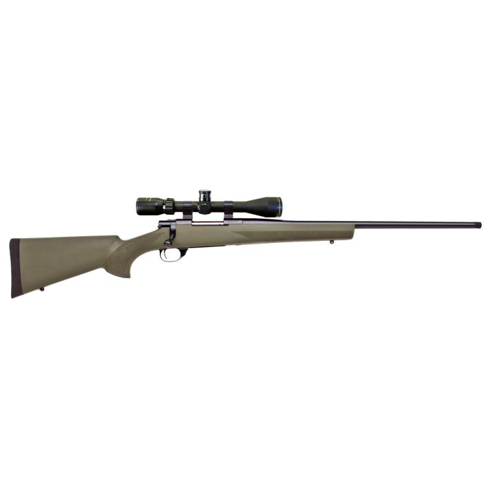 Howa HGP27MMPRCG M1500 Gamepro Gen2 7mm PRC 5+1 22", Blued Barrel/Rec, Green Fixed Hogue Pillar-Bedded Overmolded Stock, Includes Nikko Stirling 4-12x40mm Scope
