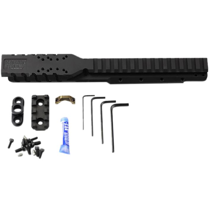 Samson 030026501 Hannibal Rail for Ruger Mini-14 or Mini-30 (2008 or Later)Black Anodized 0 MOA