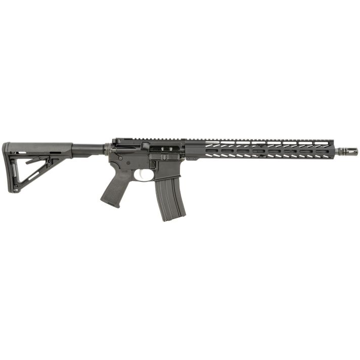 Anderson B2K869A031 AM-15 Utility Pro 5.56x45mm NATO 30+1 16", Black, 15" M-Lok, Magpul Grip & Carbine Stock, A2 Flash Hider