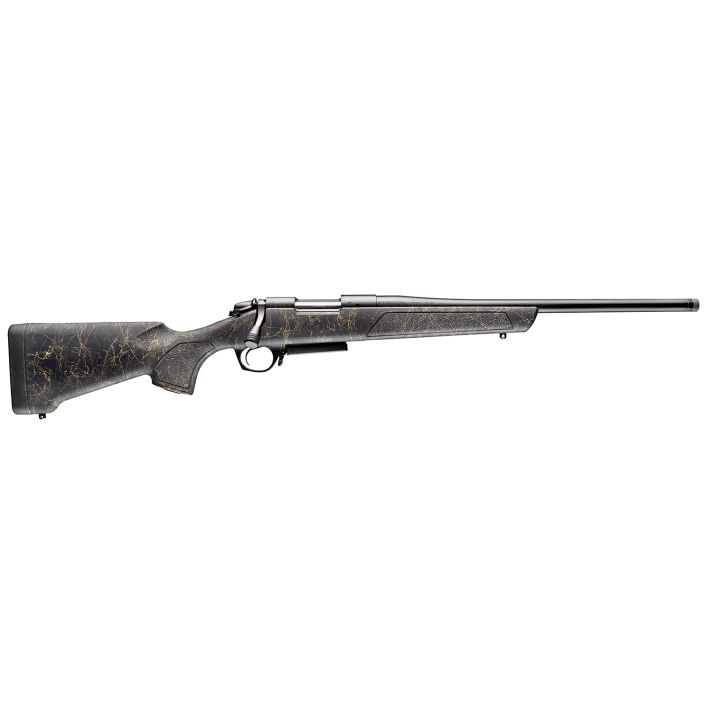 Bergara Rifles B14S902 Stoke6.5 Creedmoor 4+1, 20" Graphite Black Cerakote #4.5 Contour Threaded Barrel, Graphite Black Cerakote Steel Receiver, Black Webbed Tan Fixed w/SoftTouch Synthetic Stock