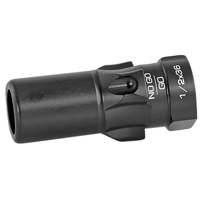 Rugged Suppressors OA005 3 Lug Adapter9mm Luger 1/2"-36 tpi Threads, Black
