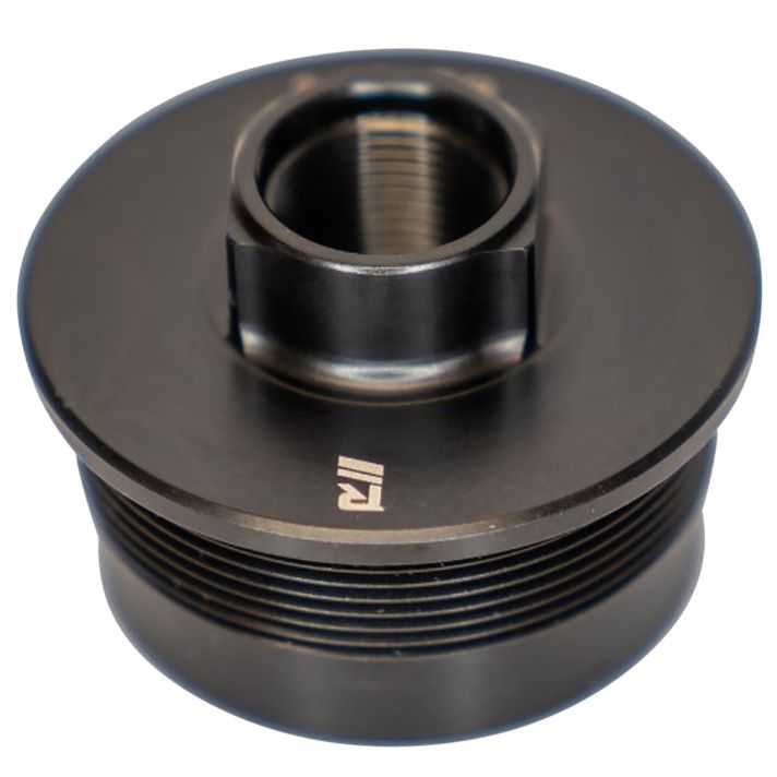 Rugged Suppressors DTM005 Universal Direct Thread MountM18x1.5 tpi, Black, Fits 1.375"-24 tpi Tube Threads