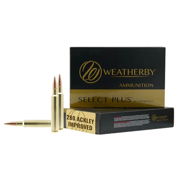 Weatherby R280A168CHH 280ACKLEY 168gr 20 Per Box/10 Case