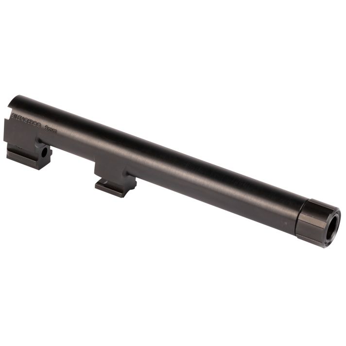 SilencerCo AC2291 Threaded Barrel5.30" 9mm Luger, Black Nitride Stainless Steel, Fits Beretta 92FS/M92x