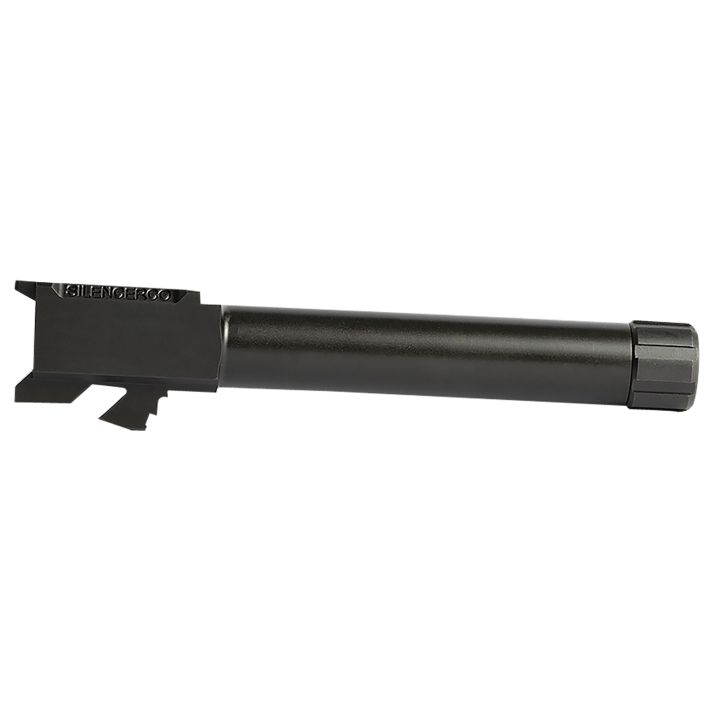 SilencerCo AC2024 Threaded Barrel5.10" 45 ACP, Black Nitride Stainless Steel, Fits S&W M&P45