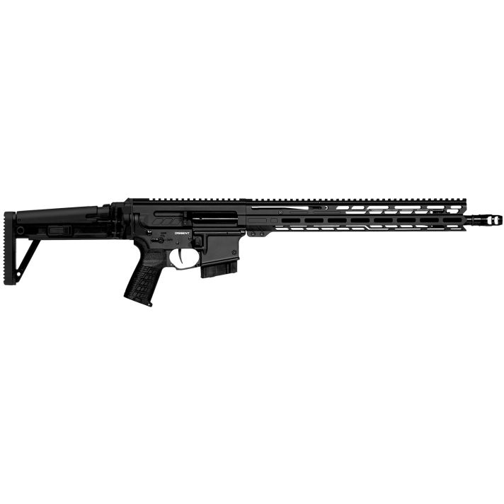 CMMG 60AA90CAB Dissent MK4 6mm ARC 10+1 (2) 16.10", Black Armor, Side Charging Handle Rec, 15" M-Lok Handguard, Side Folding Stock, Zeroed Grip, Muzzle Brake, 60/90 Ambi Safety, Adj. Gas Block