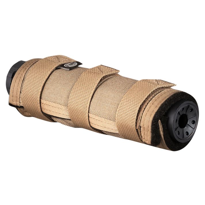 SilencerCo AC1986 High Temp Suppressor Cover 7.50" FDE Nylon