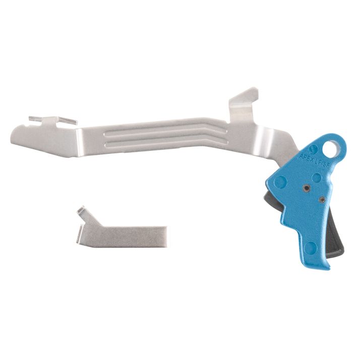 Apex Tactical 102P117BLU Action EnhancementSlim Blue Drop-In Compatible w/Glock 43/43X/48