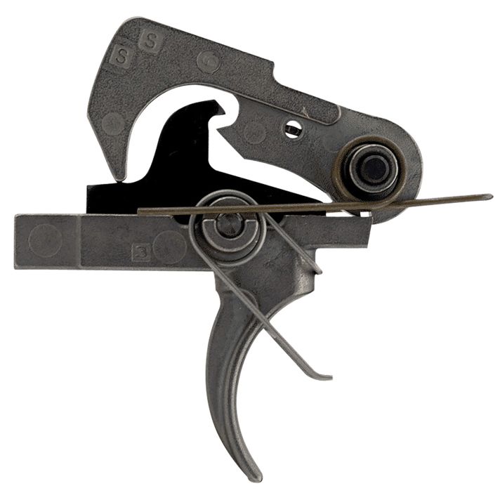 Sons Of Liberty Gun Works LFT Liberty Fighting TriggerNickel Teflon Curved with 6 lbs Pull, Fits AR-Platform