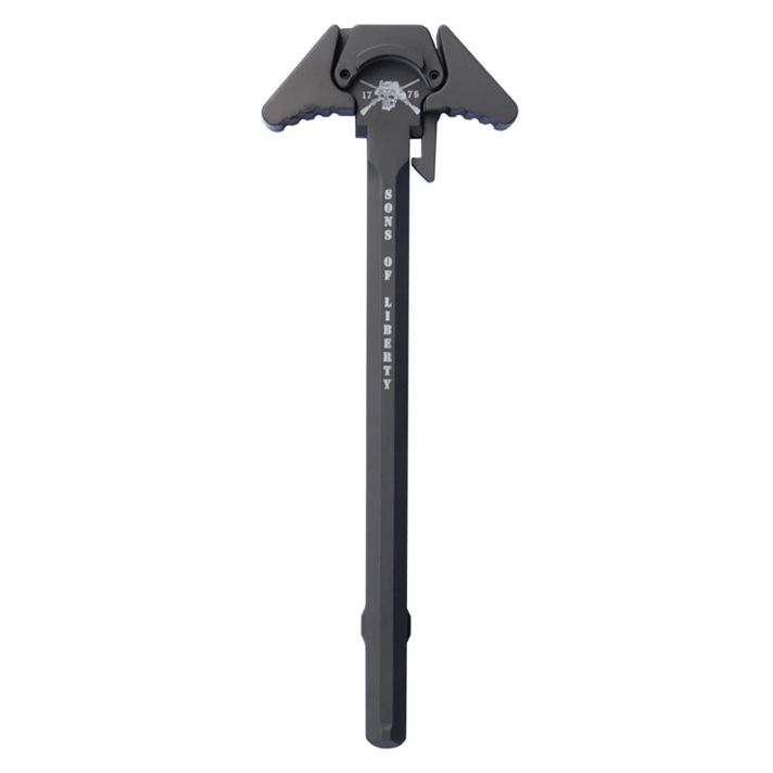 Sons Of Liberty Gun Works LCH5.56TUNG Charging HandleTungsten Gray 7075 T-6 Aluminum Ambidextrous Hand