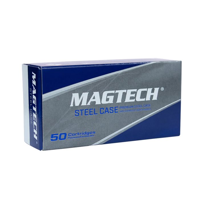 Magtech 9AS Steel Case9mm 115gr Full Metal Jacket 50 Per Box/20 Case