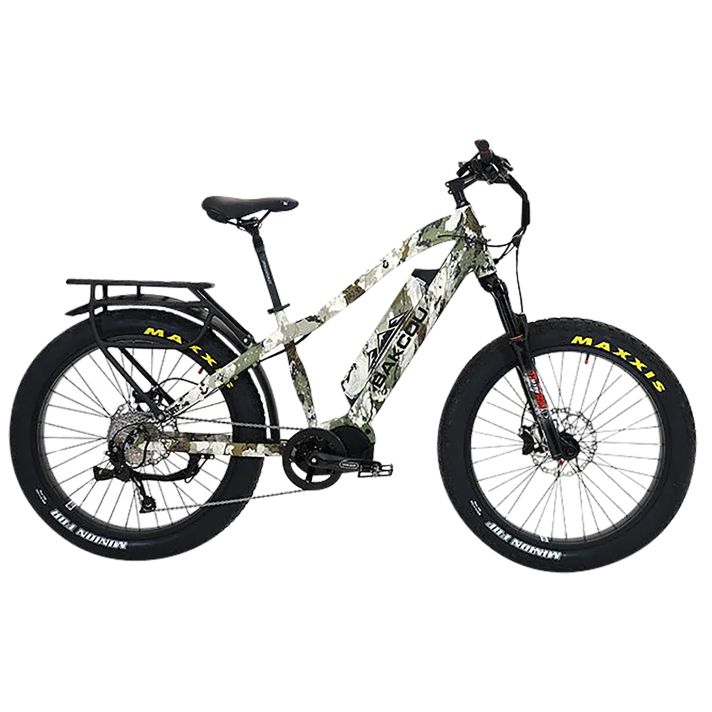Bakcou E-bikes B-M-KC-B25 MuleKings XK7 18" w/Stand Over Height of 29.50" Frame, Shimano Alivio Hill-Climbing 9 Speed Bafang M620 Ultra Motor, 35+ mph Speed