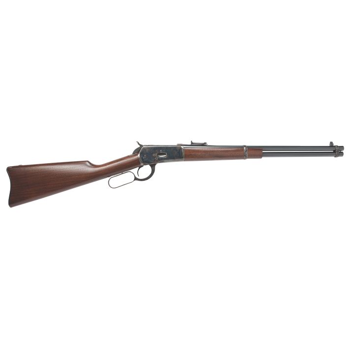 Cimarron AS612 1892 Carbine 45 Colt (LC) 10+1 20" Blued Round Barrel, Color Case Hardened Receiver, Walnut Furniture