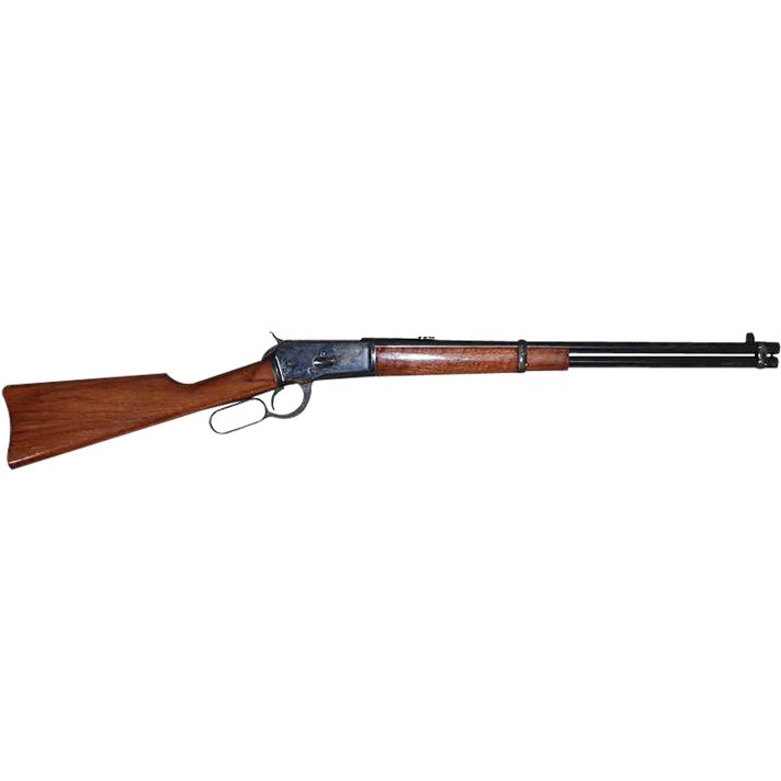 Cimarron AS632 1892 Carbine Full Size 44 Mag 10+1 20" Blued Round Barrel, Color Case Hardened Steel Receiver Walnut Fixed Stock, Right Hand