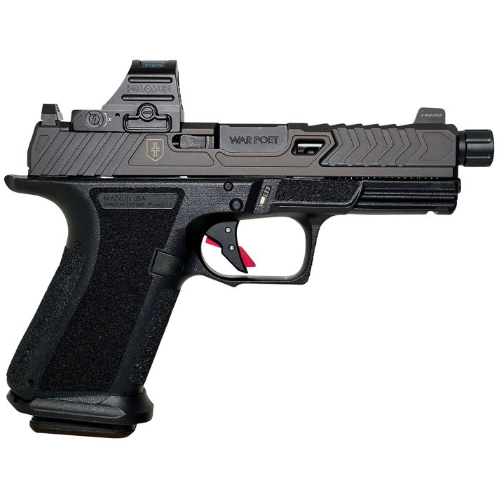 SHADOW SS-1074 MR920 9MM WP FLTD HOL BLK