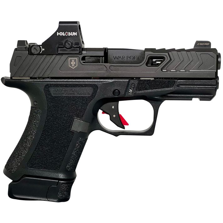 SHADOW SS-4078 CR920 9MM WP FLTD HOL BLK