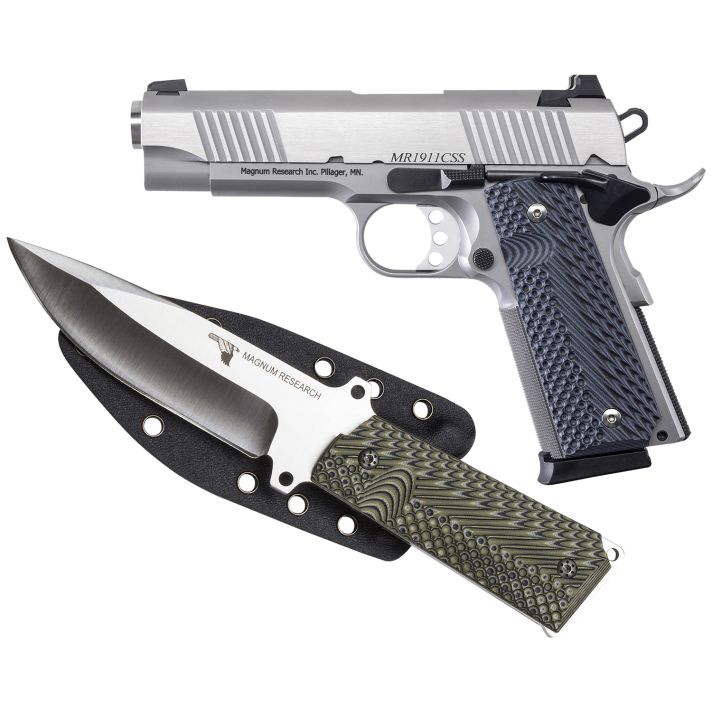 MAG DE1911C9SSK 1911 9MM C 4.33 W/KNF SS/BLK