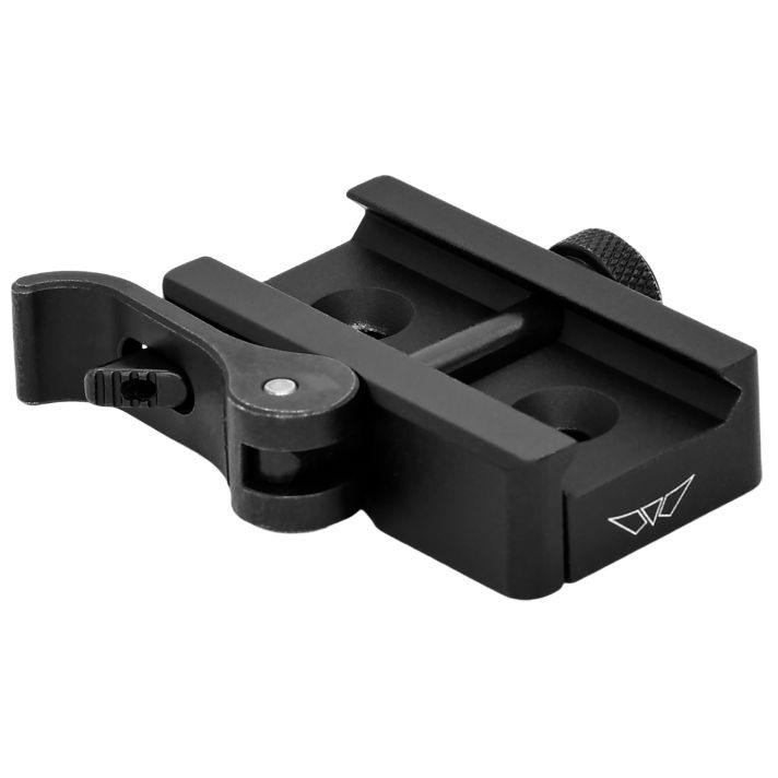 Warne 7958M Picatinny Rail Adapter Skyline Black Anodized Aluminum/Steel