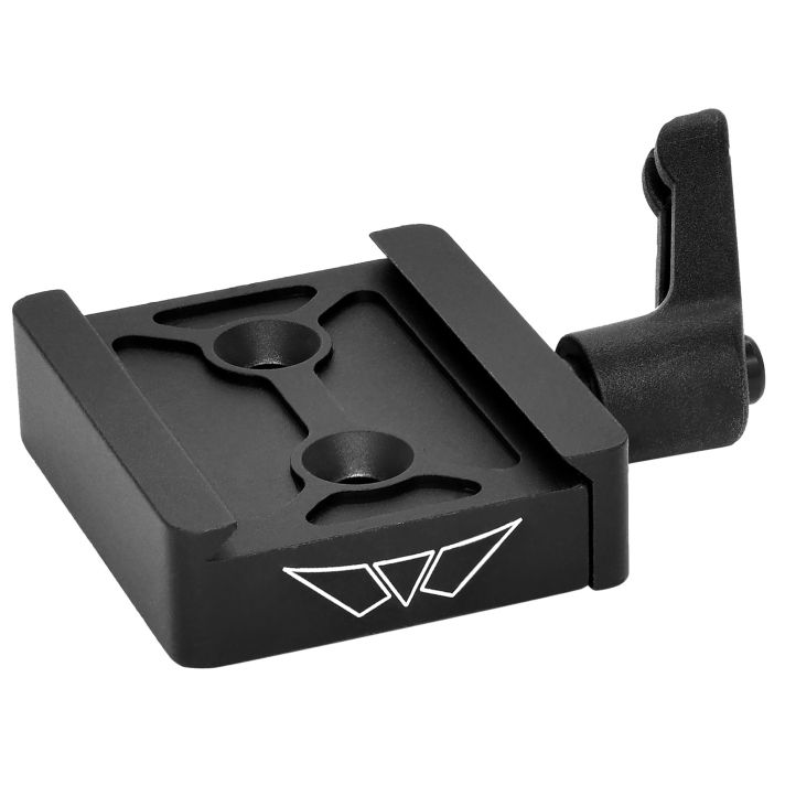 Warne 7955M ARCA Rail Adapter Skyline Black Anodized Steel